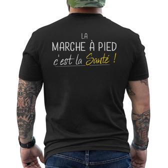 Marche À Pied Humour Rigoloport Cadeau Drôle Original T-shirt imprimé au dos - Cadeauxyz