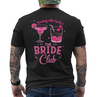 Marié Àegas Bride Clubquad 2025 Bachelorette Party T-shirt imprimé au dos - Cadeauxyz