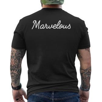 Marvelous メンズTシャツ バックプリント - Kawaiitshirt