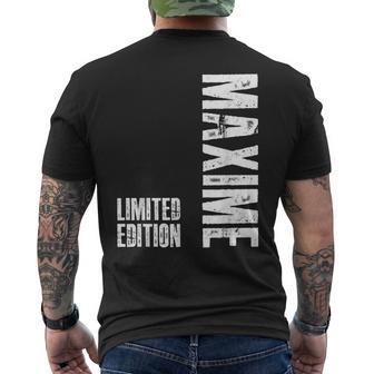 Maxime Cadeau Humoristique Prénom Maxime T-shirt imprimé au dos - Cadeauxyz