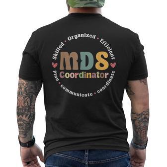 Mds Coordinator Appreciation Men's T-shirt Back Print - Thegiftio UK