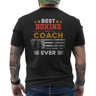 Mejor Entrenador De Boxeo De La Historia Camiseta Hombre Estampado Espalda - Regaloses