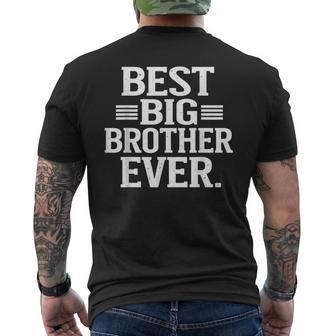 Mejor Hermano Mayoriempre Hermano Mayor Adolescente Para Niños Camiseta Hombre Estampado Espalda - Regaloses