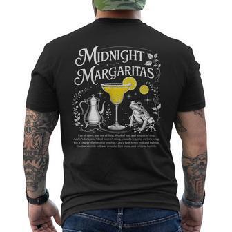 Midnight Margaritas Witch Halloween Cocktail Men's T-shirt Back Print - Thegiftio UK
