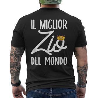 Miglior Zio Del Mondo Regalo Per Lo Zio T-shirt da uomo con stampa posteriore - Novitaregali