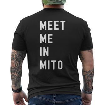 Mito Ibaraki で会いましょう 日本 メンズTシャツ バックプリント - Kawaiitshirt