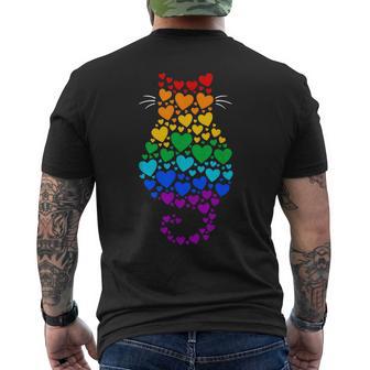 Mois De La Fierté Lgbtq Des Chats T-shirt imprimé au dos - Cadeauxyz