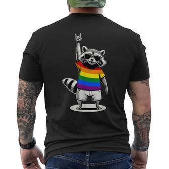 Mois De La Fierté Lgbtq Du Raton Laveur T-shirt imprimé au dos - Cadeauxyz