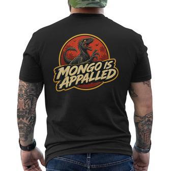 Mongo Is Appalled Dinosaur Meme Men's T-shirt Back Print - Thegiftio UK