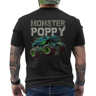 Monster Truck Poppy Family Matching Monster Truck Lovers Men's T-shirt Back Print - Thegiftio UK