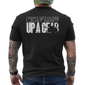 Motard Je Neieillis Pas Passe À Laitesseupérieure Moto T-shirt imprimé au dos - Cadeauxyz