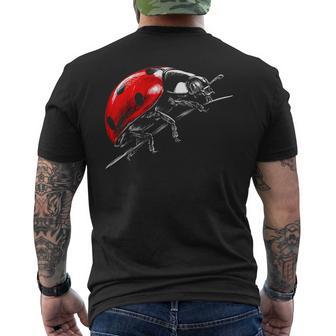 Motif Graphique Coccinelle Insecte T-shirt imprimé au dos - Cadeauxyz
