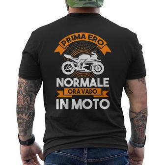 Motociclista Motocicletta Biker Moto Ciclomotore T-shirt da uomo con stampa posteriore - Novitaregali