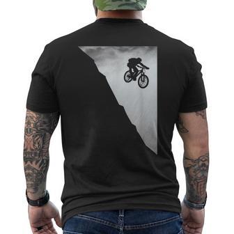 Mountainbike Downhillintage Mtb Downhill Fahrrad Geschenk T-Shirt mit Rückendruck - Seseable