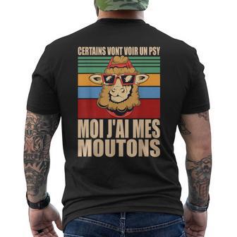 Mouton Berger Ferme Mouton T-shirt imprimé au dos - Cadeauxyz