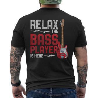 Músico Regalo Divertido Para Bajista Música Guitarra Bajo Camiseta Hombre Estampado Espalda - Regaloses