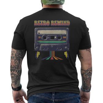 Musique Cassette Rétro Des Années 80 Good Old Times T-shirt imprimé au dos - Cadeauxyz