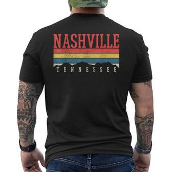 Nashville Tennessee Musique Country Amérique Usaouvenir T-shirt imprimé au dos - Cadeauxyz