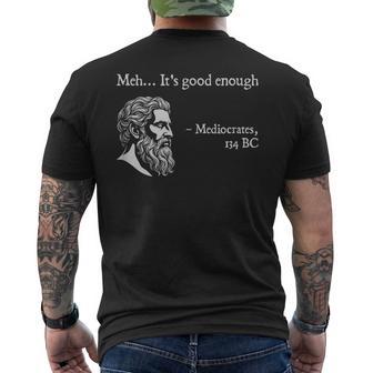 Nerd Historia Griega Antigua Camiseta Hombre Estampado Espalda - Regaloses
