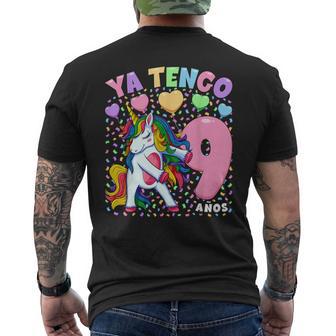 Niñas 9 Cumpleaños Unicornio Ya Tengo 9 Años Camiseta Hombre Estampado Espalda - Regaloses
