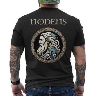 Nodens Dieu Celtique De La Guérison De La Mer Et De La T-shirt imprimé au dos - Cadeauxyz