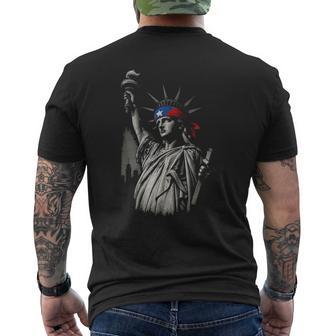 Nuyorican Liberty Puerto Rican Flag Bandana Men's T-shirt Back Print - Thegiftio UK