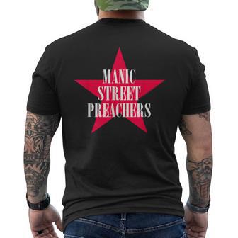 Offiziell Lizenzierte Manictreet Preachers Rock Band Musik T-Shirt mit Rückendruck - Seseable