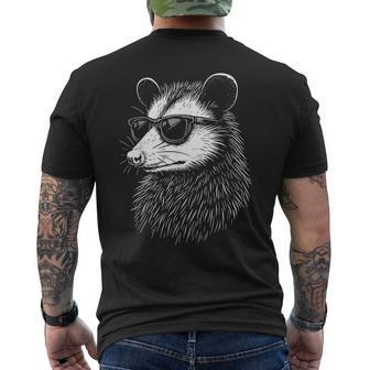 Opossum Sunglasses Men's T-shirt Back Print - Thegiftio UK