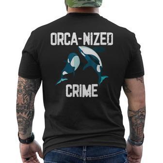 Orca-Nized Crime Orcanized Crime Whale Cita Camiseta Hombre Estampado Espalda - Regaloses