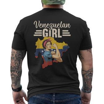 Orgullosa Banderaenezolana De La Cultura Latina De Caracas Camiseta Hombre Estampado Espalda - Regaloses