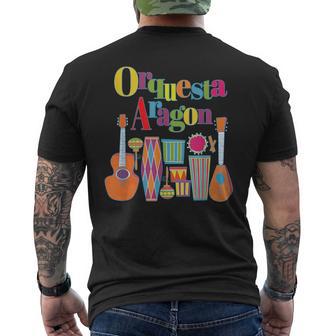 Orquesta Aragonuavecito Cuba メンズTシャツ バックプリント - Kawaiitshirt