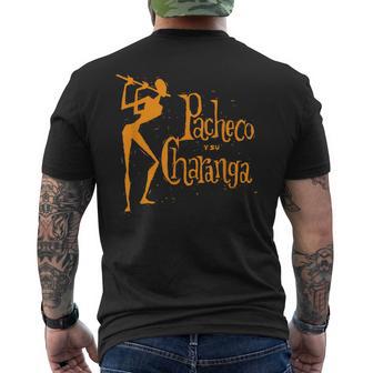 Pacheco Yu Charanga ラテン音楽 サルサ レトロ ヴィンテージ メンズTシャツ バックプリント - Kawaiitshirt
