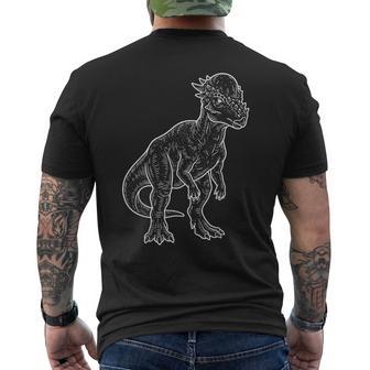 Pachycéphalosaure Illustration T-shirt imprimé au dos - Cadeauxyz