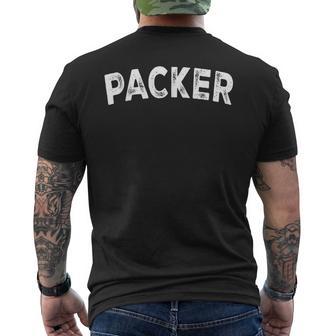Packer メンズTシャツ バックプリント - Kawaiitshirt