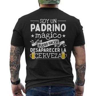 Padrino Mágico Tío Bautismo Padrino Camiseta Hombre Estampado Espalda - Regaloses