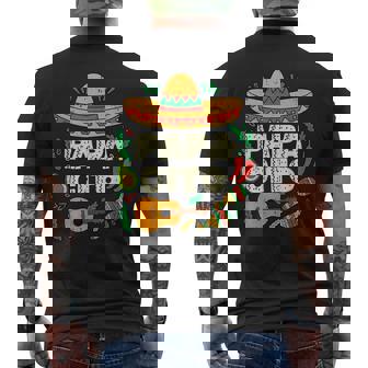 Papacito Family Sombrero Cinco De Mayo Mexican Dad Father Men's T-shirt Back Print | Seseable UK