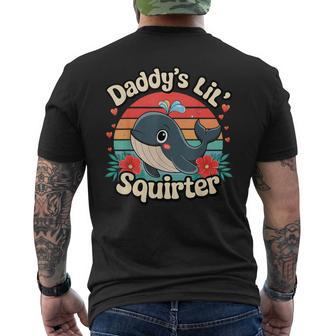 Papas Kleinerquirter Unangemessener Lustiger Peinlicher T-Shirt mit Rückendruck - Seseable