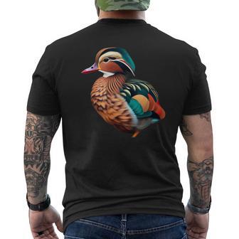 Pato Mandarín Camiseta Hombre Estampado Espalda - Regaloses