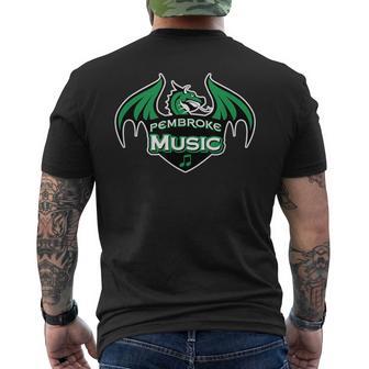 Pembroke Music Men's T-shirt Back Print - Thegiftio