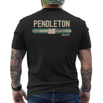 Pendleton Or メンズTシャツ バックプリント - Kawaiitshirt