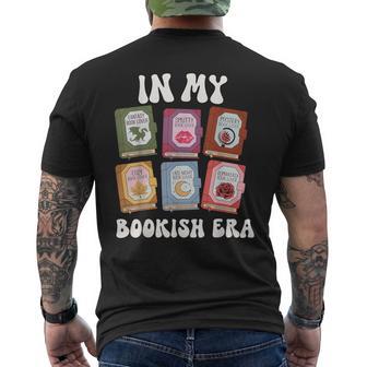 Per Amanti Dei Libri In My Bookish Era T-shirt da uomo con stampa posteriore - Novitaregali