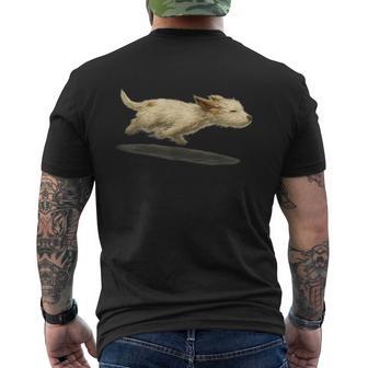 Perro Corriendo Lindo Camiseta Hombre Estampado Espalda - Regaloses
