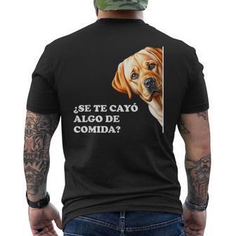 Perro Labrador Retriever Gracioso Camiseta Hombre Estampado Espalda - Regaloses