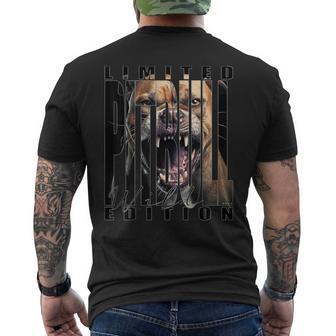 Perroalvaje Terrier Retrato Bulldog Perro Dueño Pitbull Camiseta Hombre Estampado Espalda - Regaloses