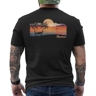 Plageintage Billings Montana T-shirt imprimé au dos - Cadeauxyz