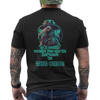 Plaguedoctorcp ファンデーション メンズTシャツ バックプリント - Kawaiitshirt