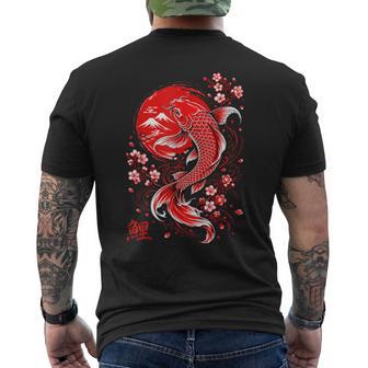 Poisson Koï Japonais En Fleurs De Cerisier Nishikigoi Redun Graphic T-shirt imprimé au dos - Cadeauxyz