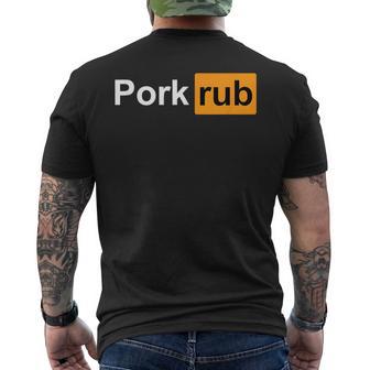 Pork Rub Bbq Grillen Männer T-Shirt mit Rückendruck - Seseable