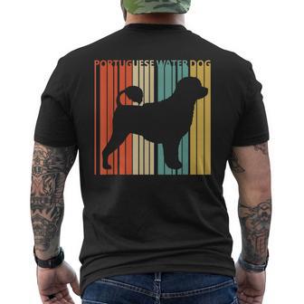 Portuguese Water Dog ポーチュギーズ・ウォーター・ドッグ メンズTシャツ バックプリント - Kawaiitshirt