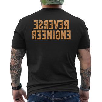Programa De Código Deoftware De Informática De Ingeniería Inversa Camiseta Hombre Estampado Espalda - Regaloses